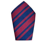 Great British Tie Club Men's Royal Engineers Regimental Handkerchief 12 inch Pocket Square