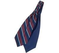 Great British Tie Club RAF Royal Air Force Woven Striped Ascot Style Cravat