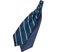 Great British Tie Club Royal Corps of Signals Regimental Woven Striped Ascot Cravat