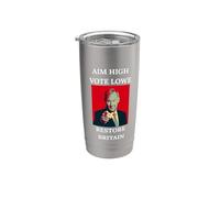 Great British UK Patriots United Kingdom AIM HIGH Vote Lowe Stainless Steel Insulated Tumbler