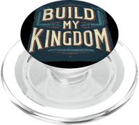 Great Build my Kingdom Statement Costume for Adults and Kids PopSockets PopGrip for MagSafe