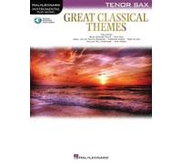 Great Classical Themes Book and Audio Online Tenor Saxophone Hal Leonard