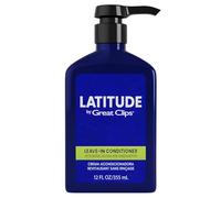 GREAT CLIPS Latitude Leave-In Conditioner | Moisturizing Conditioner for Men | Promotes Hair Strength + Renewal | 12 oz