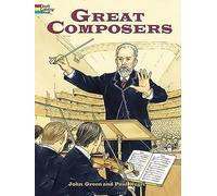Great Composers (Dover History Coloring Book)