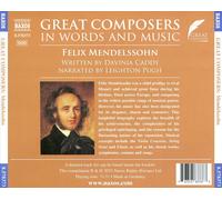 Leighton Pugh & Davinia Caddy - Great Composers in Words and Music: Felix Mendelssohn - CD (2023)
