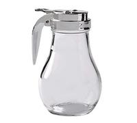 Great Credentials© Syrup Dispenser with Cast Zinc Top, 6-Ounce (1, 6 OZ
