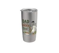 Great Dad Appreciation, Daddy the Gardener, Best Papa Stainless Steel Insulated Tumbler