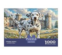 Great Dane 1000 Piece Jigsaw Puzzle For Adults Educational Games Stress Relief Puzzle Cultivate The Spirit of Teamwork for Men, Women, Elders, Seniors 70x50cm/1000pcs