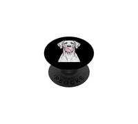 Great Dane Dog Blowing Bubble Gum Sketch PopSockets Adhesive PopGrip