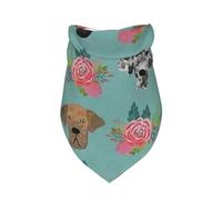 Great Dane Graduated,Bib Scarf Triangle Hood Adjustable Pet Scarf Washable Hood Suitable for Small, Medium and Large Dogs and Cats