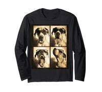 Great Dane Photo Booth Pooch Portraits Canine Style Long Sleeve T-Shirt