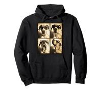Great Dane Photo Booth Pooch Portraits Canine Style Pullover Hoodie