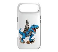 Great Dane Riding T Rex Dinosaur Giant Dog Adventure Ride Case for iPhone Air