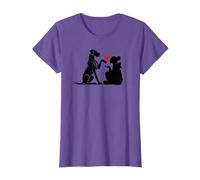 Great Dane with hand, Great Dane mom heart T-Shirt