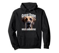 Great Dane - World’s Largest Lapdog! - Fawn Great Dane Pullover Hoodie