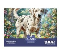 Great Dane1000 Piece Puzzle Puzzle Cute Pets Puzzle Gift for The Whole Family 70x50cm/1000pcs