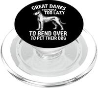 Great Danes For People Too Lazy to Bend Over To Pet PopSockets PopGrip for MagSafe