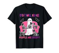 Great Danes Funny Joke People Creepy Halloween Boo Owner T-Shirt