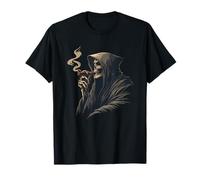 Great Dead Costume for Grim Reaper and Smoking Lovers T-Shirt