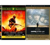 Great Directors Focus on World War II - Terrence Mallick's Thin Red Line & Steven Spielberg's Saving Private Ryan 2-DVD Bunddle