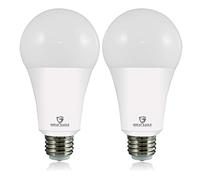 Great Eagle 50/100/150W Equivalent 3-Way A21 LED Light Bulb 5000K Daylight Color (2-Pack)
