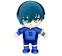 Great Eastern Entertainment Blue Lock (Comic) - Rin Itoshi #10 Jersey Plush 8" H