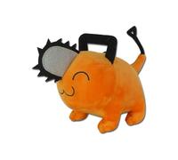Great Eastern Entertainment Chainsaw Man - Pochita Smile with Closed Eyes Plush 4" H