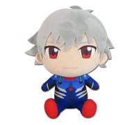 Great Eastern Entertainment Evangelion New Movie - Kaworu Nagisa Sitting Plush 7" H