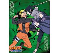 Great Eastern Entertainment Naruto Shippuden Sasuke & Naruto Sublimation Throw Blanket