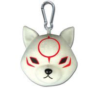 Great Eastern Entertainment Okami Den - Chibiterasu Plush Keychain Multi-colored 2""