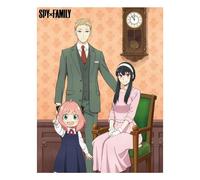Great Eastern Entertainment Spy X Family - Forger Family Post Illustrations Throw Blanket 46" W x 60" H