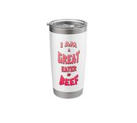 Great Eater Beef Harm Wit Twelfth Night Shakespeare Quote Stainless Steel Insulated Tumbler