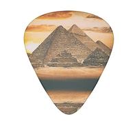 Great Egyptian Pyramid Guitar Picks - Guitar Accessories - Guitar Picks For Acoustic Guitar, Electric Guitar, Bass Guitar For Men Women Professional Guitarist, Musicians And Beginner.