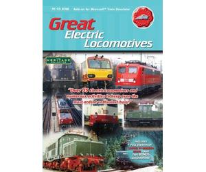 Great Electric Locomotives Add-On for MS Train Simulator (PC CD)