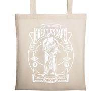 Great Escape Amazing Houdini The One and Only Natural Ecological Cotton Tote Bag Beige