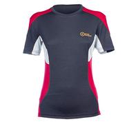 Great Escapes Sava Women's T-Shirt, Womens, T-Shirt, 129D000, Vulcan/Persian Red, XS