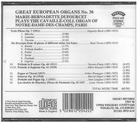 Great European Organs, No.36