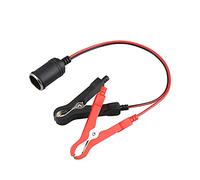 Great Extension Cord Plug Socket 12V 24V with Battery Clamp,Battery Clip-On Car Adapter