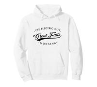 Great Falls Montana MT The Electric City for Men Women. Pullover Hoodie