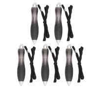 Great for Tremors and Arthritis, Wide Grip Design Retractable Pen with Hanging Rope and Non Slip Rubber Grip, Big Fat Weighted Pen for Elderly and Pa