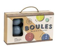Great Garden Games Boules Set - Plastic Garden Boules / Petanque Game - Outdoor Games / Garden Games set- 6 Balls & 1 Jack.