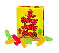 Great gift present idea - Jelly Sexy Men - Sexy Fun & Novelty Food Gift for Your Girlfriend - Unusual Novelty / Present for Her, Women, Ladies Birthday or Christmas