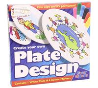 Great Gizmos Create Your Own Plate Design with Pens,White