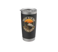 Great Glen Way Hiking Crew Hiker Squad Group Gift Retro Stainless Steel Insulated Tumbler