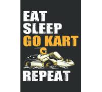 Great Go Kart Gift Go Karting Racing Driver Kart Racing: Papercode Lined Journal Notebook - 6 x 9 Inch, 110 Page Notebooks for Work, Writing, Note ... Cover College Ruled Journal for Men and Women