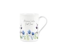 Great Gran Gift Mug - Blooming Lovely Floral Bone China Cup - Tea/Coffee Present Mug