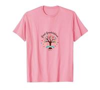 Great Grandchildren Make Life Grand Family Tree Love T-Shirt, Men, Pink, XL