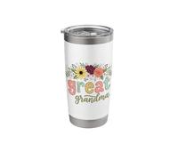 Great Grandma Floral Stainless Steel Insulated Tumbler