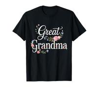 Great Grandma Floral T-Shirt