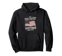 Great Grandma Fought Voting Rights Proud Women Pullover Hoodie